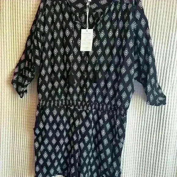 NWT Large Garnet Hill Romper - Picture 7 of 8